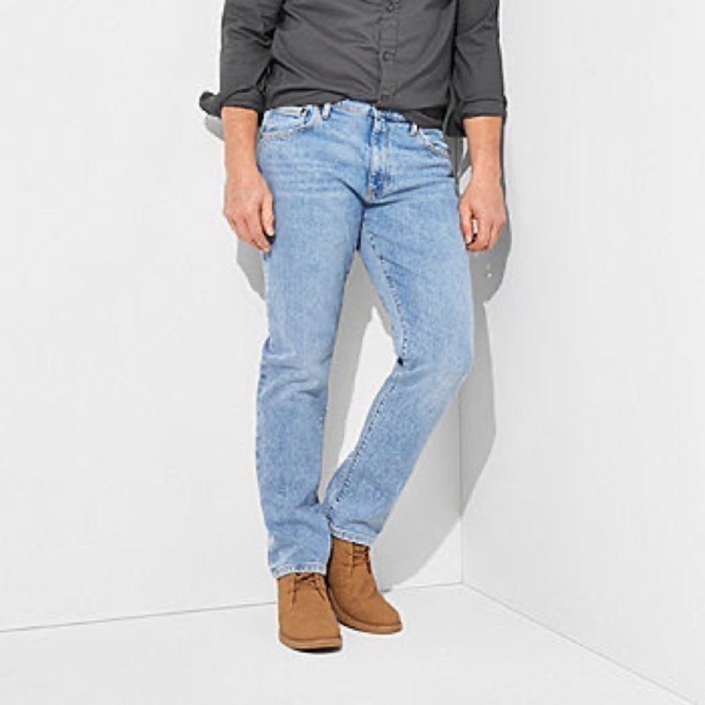 Mutual Weave The Taper Distressed Men’s Jeans Size 30 X 34